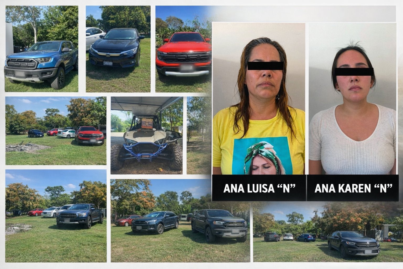 Aseguran autos, arsenal y predios de La Barredora en Tabasco