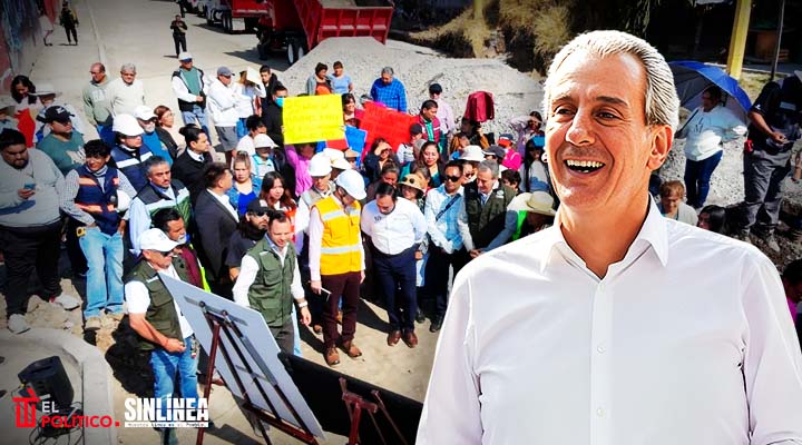 Ayuntamiento de Puebla supervisa rehabilitación vial en Camino Viejo a Balcones