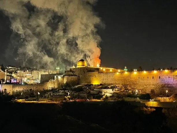 Bombardeos en Israel
