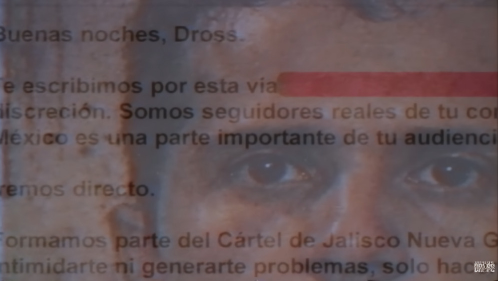CJNG pidió a Dross un "saludo" para la hija de El Mencho