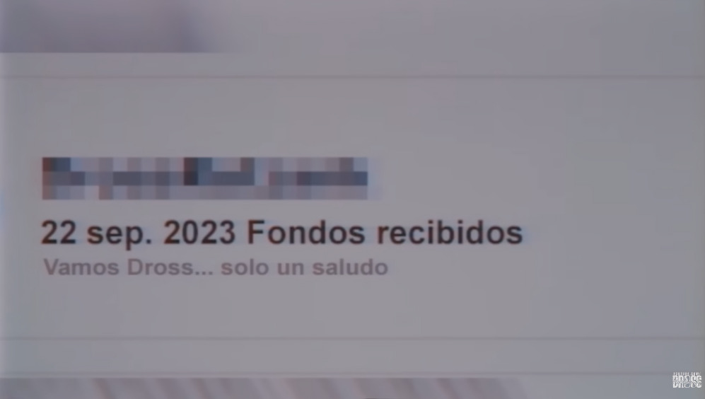 Gente de El Mencho envió dinero a Dross