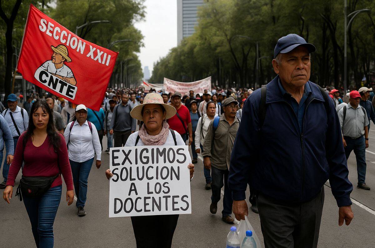 CNTE anuncia paro nacional de 72 horas: fechas y bloqueos