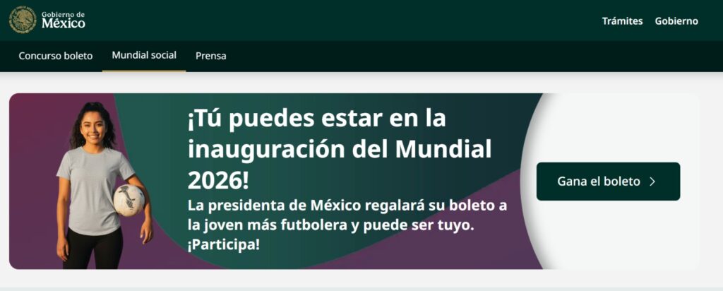 Convocatoria Sorteo de Sheinbaum