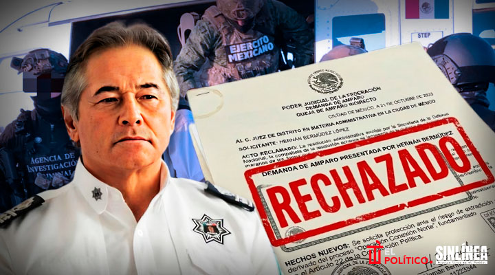 Desechan amparo de Hernán Bermúdez contra extradición