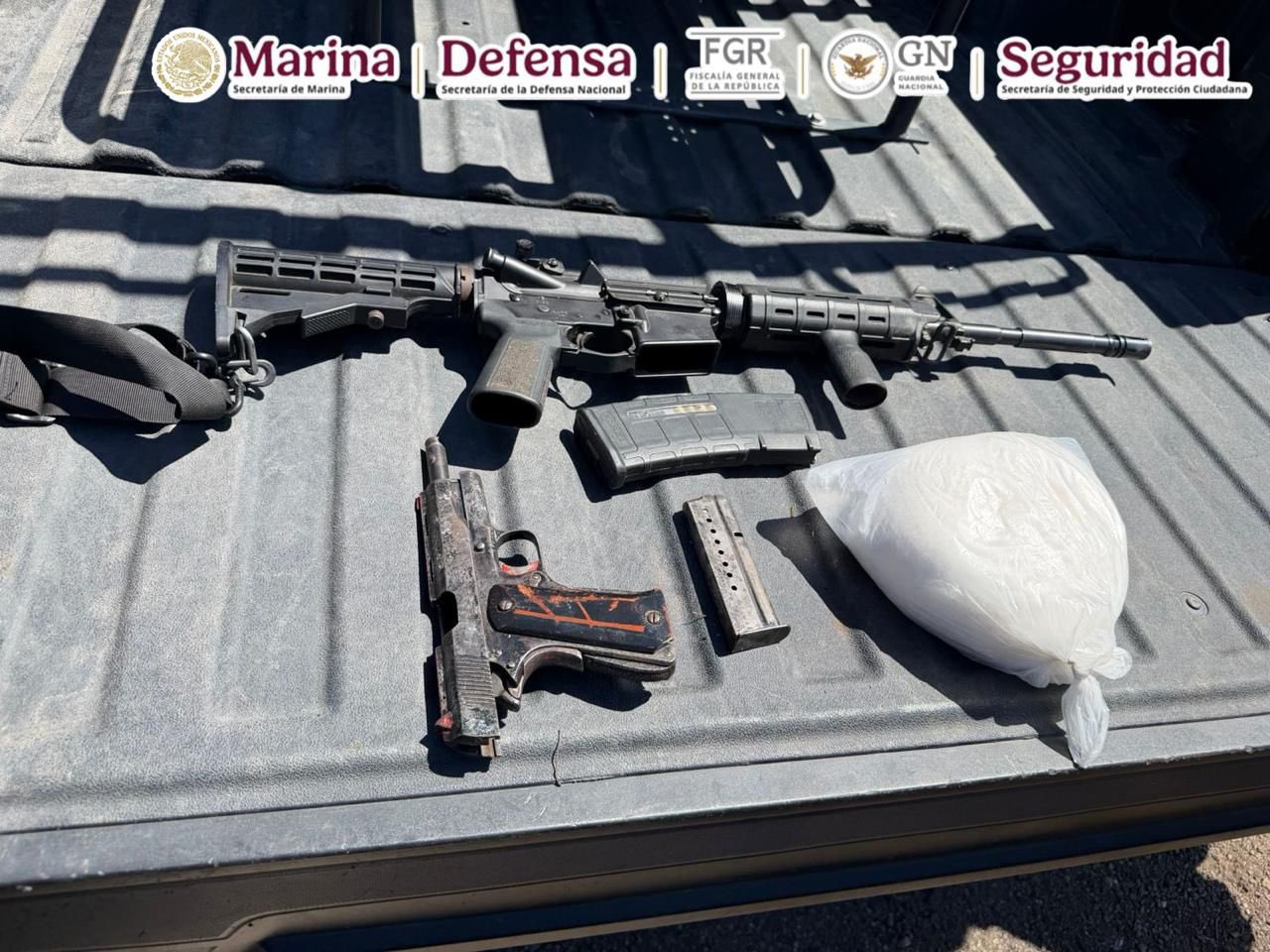 Detienen a dos sicarios de célula Comandante R24