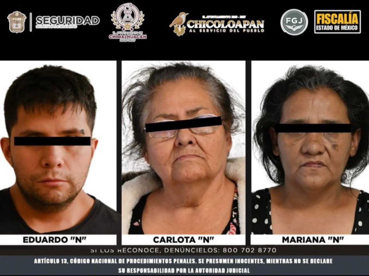 Doña Carlota detención 