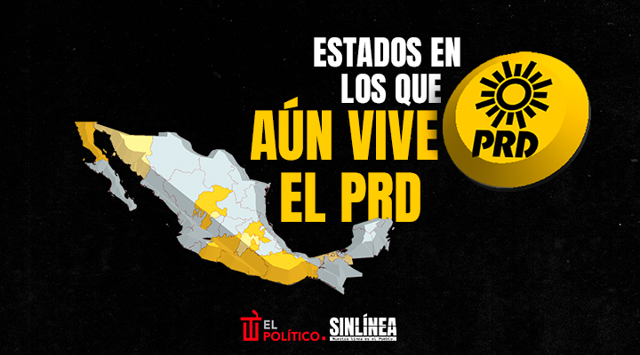 PRD y las entidades en las que aún vive