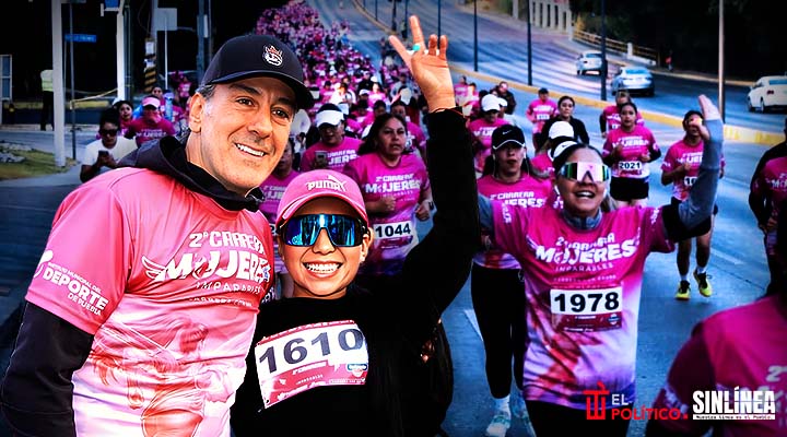Gobierno municipal de Puebla realiza la carrera Mujeres Imparables 2026