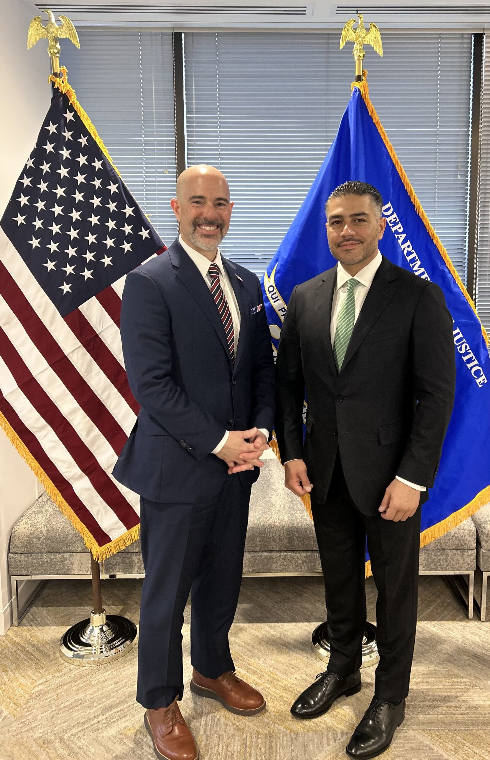 Harfuch y director de la DEA
