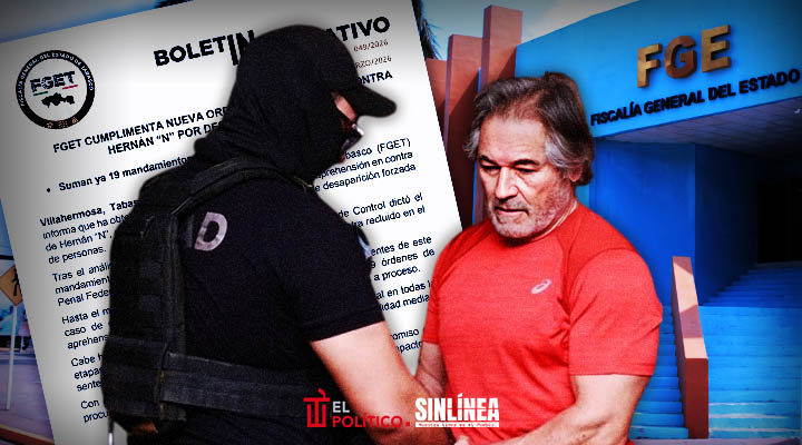 Giran nueva orden de aprehensión contra Hernán Bermúdez por desaparición forzada