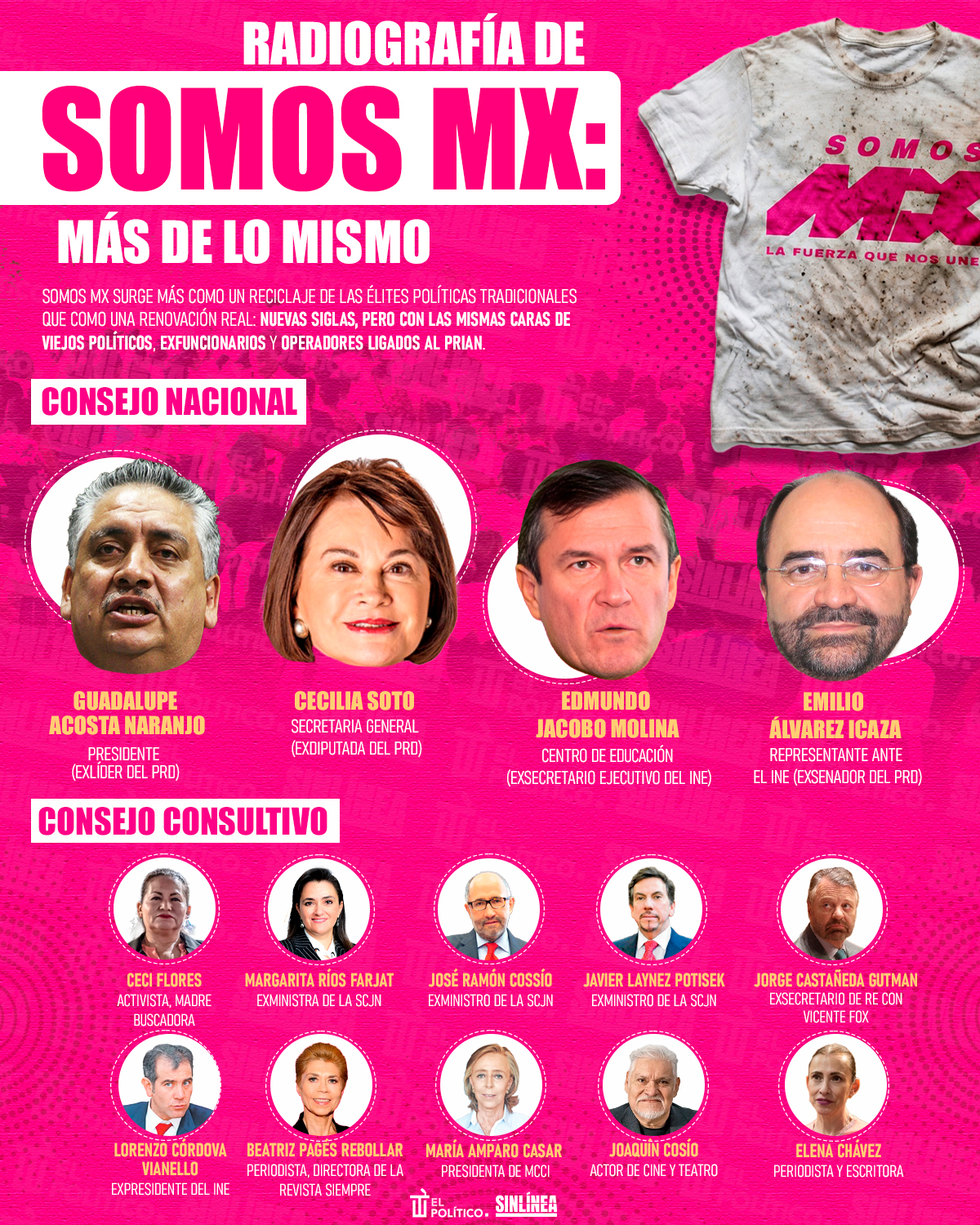 Infografía radiografía de Somos Mx 