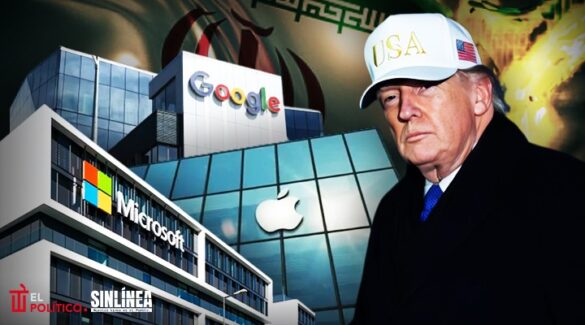 Irán amenaza a EU con atacar a Microsoft. Googlr y Apple