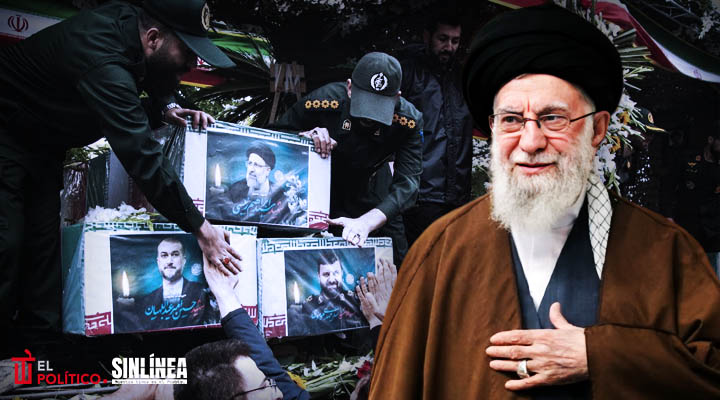 Irán confirma muerte de familiares de Alí y tres militares