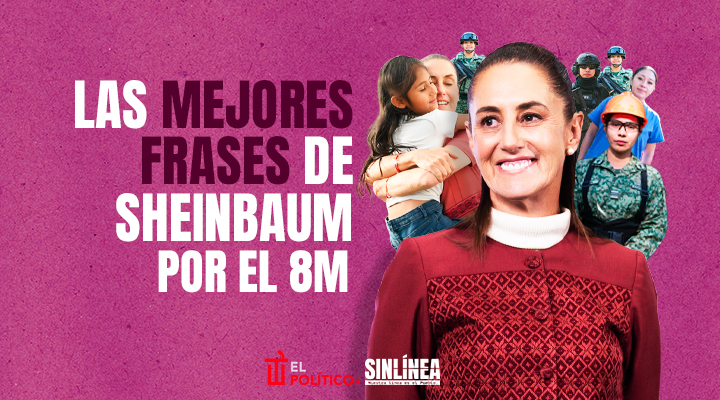 Las mejores frases de Sheinbaum por el 8M
