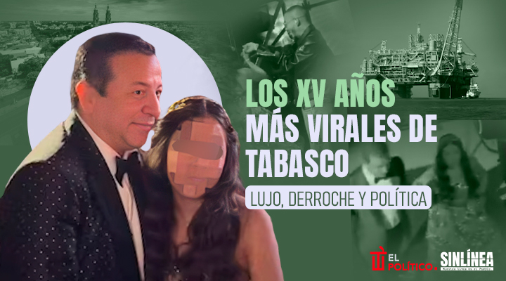 Derroche y extravagancia en XV años viral en Tabasco