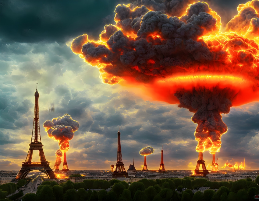 Macron anuncia que Francia aumentará su arsenal nuclear