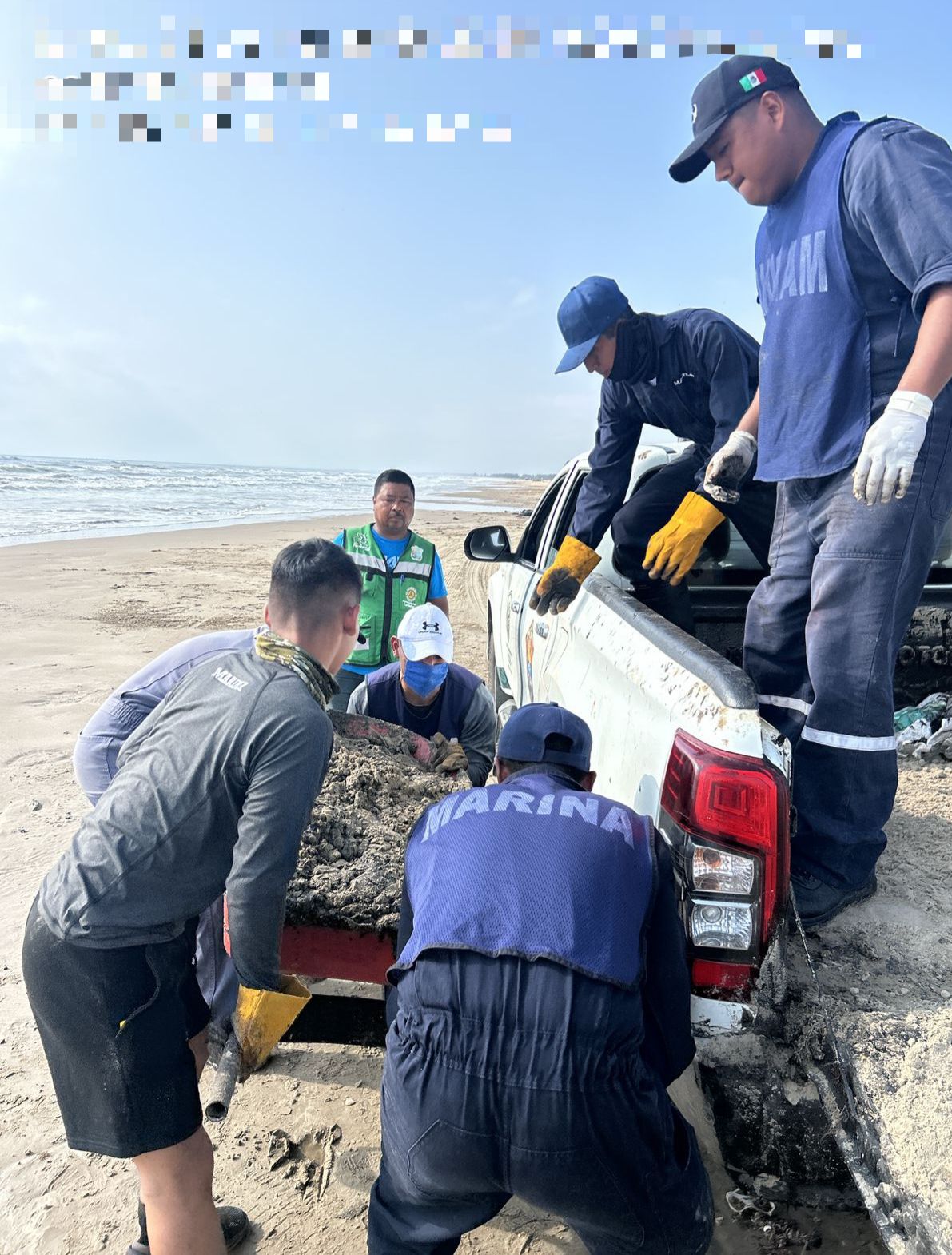 Semar refuerza limpieza en las costas