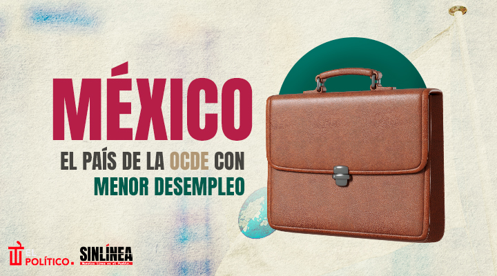 México, el país con menor índice de desempleo de la OCDE