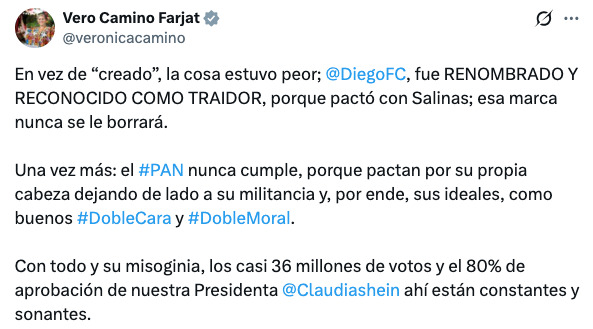 Morenistas salen en defensa de Sheinbaum