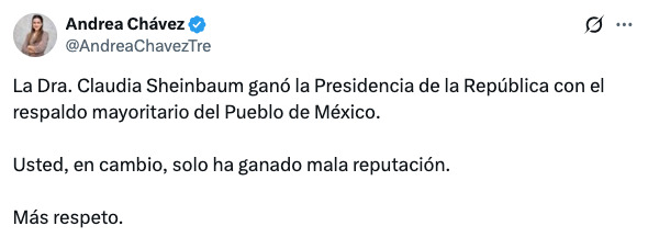 Morenistas salen en defensa de Sheinbaum