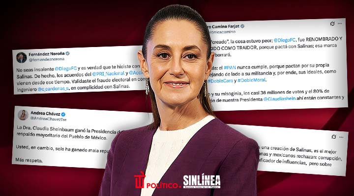Morenistas defienden a Sheinbaum tras insultos de Cevallos