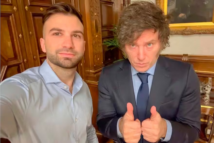 Novelli y Javier Milei