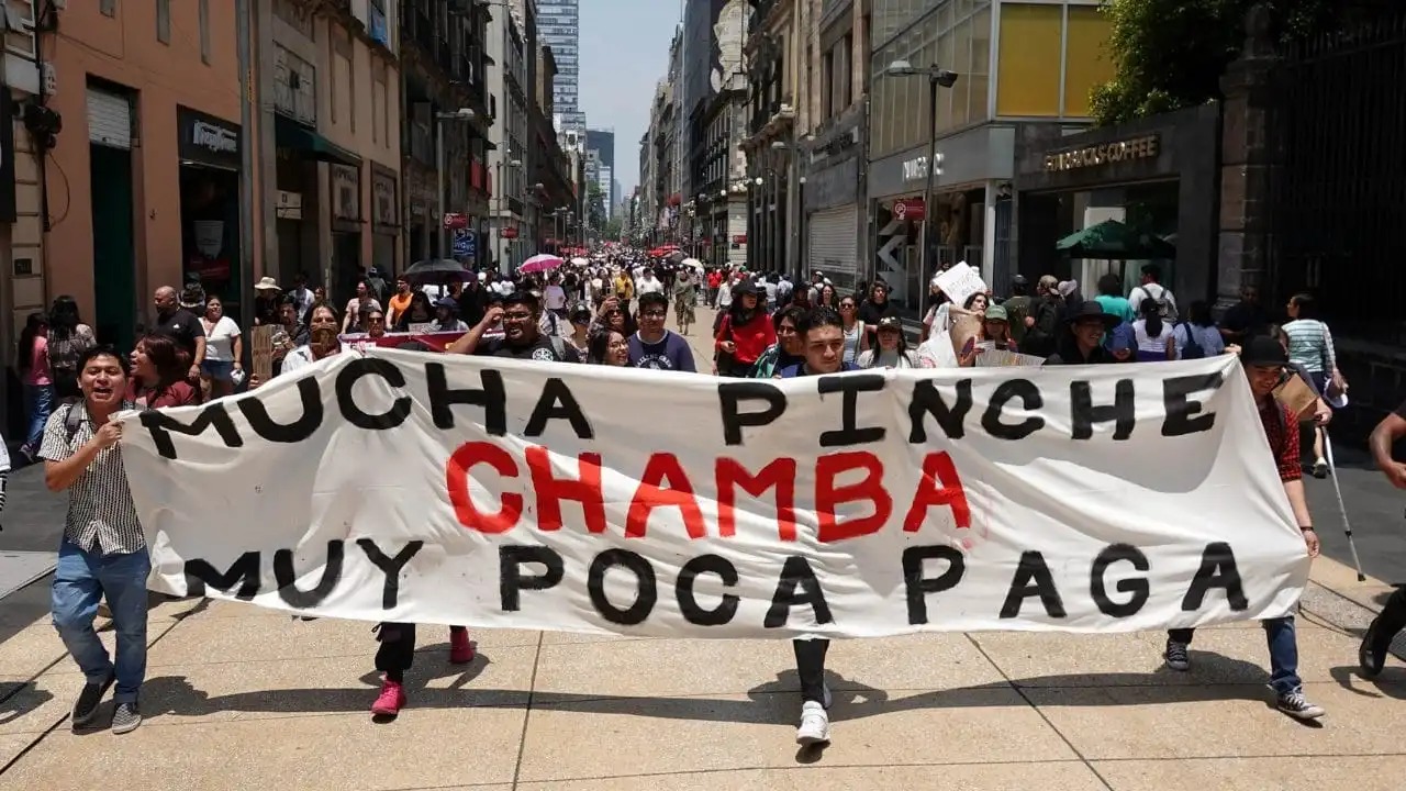 Protestas jornada laboral 