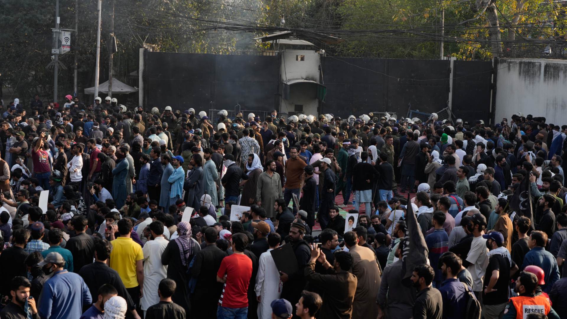 Protestas en Pakistán