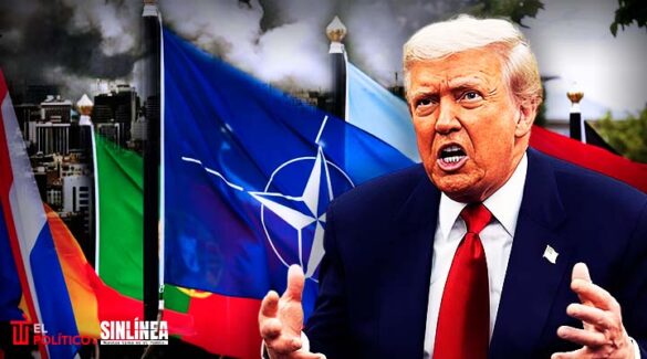 Trump llama cobardes a países de OTAN por no apoyar guerra