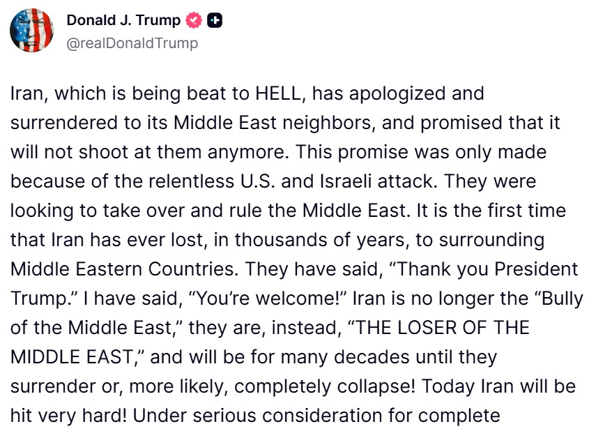 Trump Truth Social