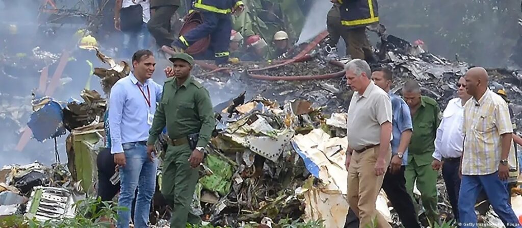 accidente aéreo Cuba