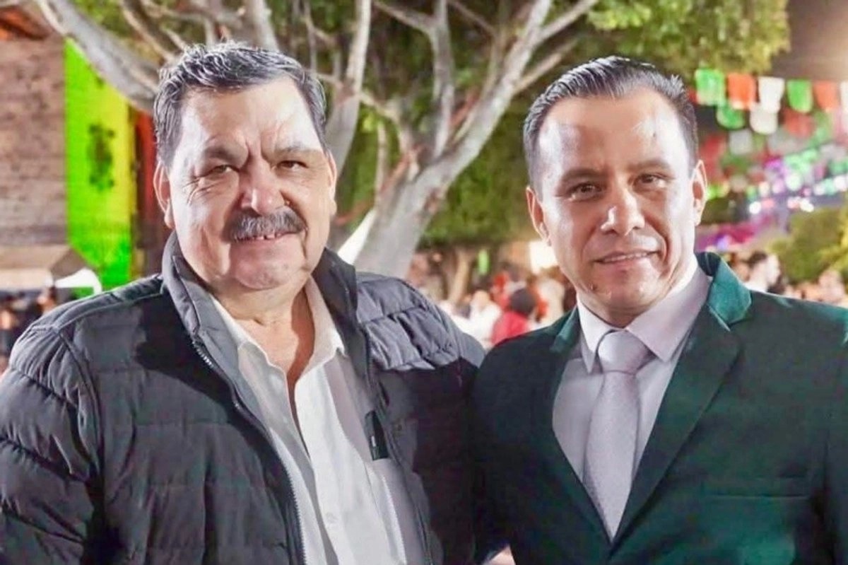 Alcalde de Taxco y su padre
