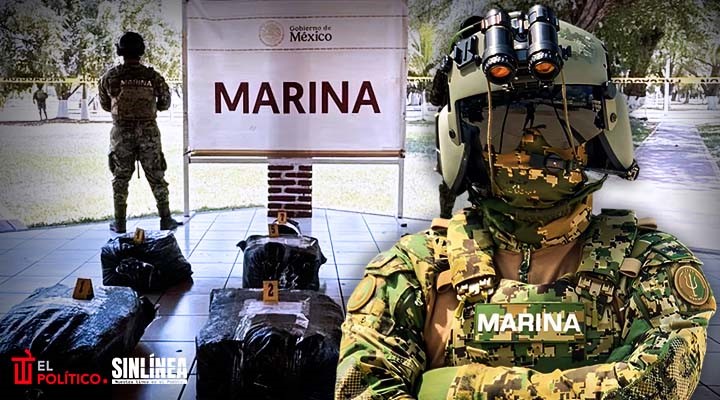 Aseguran embarcación con 265 kilos de cocaína en Michoacán