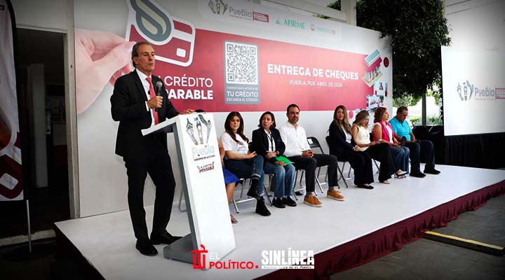 Ayuntamiento de Puebla entrega créditos a emprendedoras y emprendedores