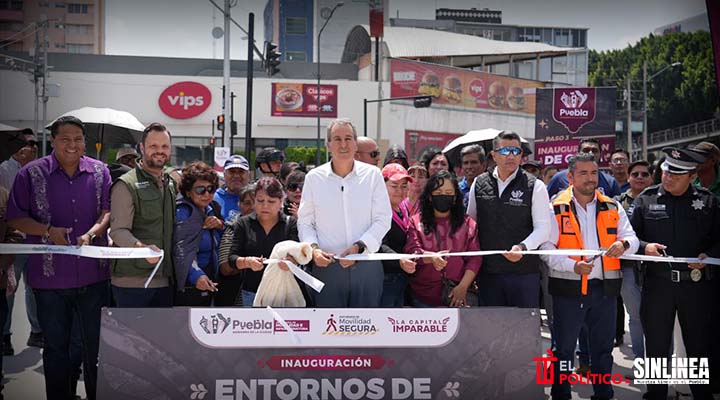 Ayuntamiento de Puebla fortalece entornos de Movilidad Segura