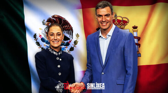 ¿De qué hablaron Sheinbaum y Pedro Sánchez en Barcelona?