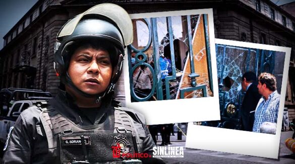 Integrantes de Asamblea de Barrios irrumpen Congreso de CDMX