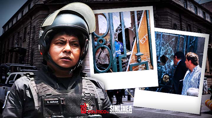 Integrantes de Asamblea de Barrios irrumpen Congreso de CDMX