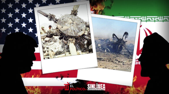 Irán difunde fotos de aeronaves estadounidenses derribadas