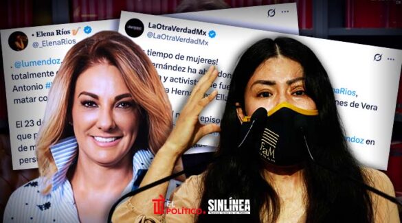 María Elena Ríos acusa a Lourdes Mendoza de manipular entrevista