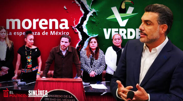 Partido Verde rompe con Morena en CDMX: "nos preparamos para ir solos en 2027"