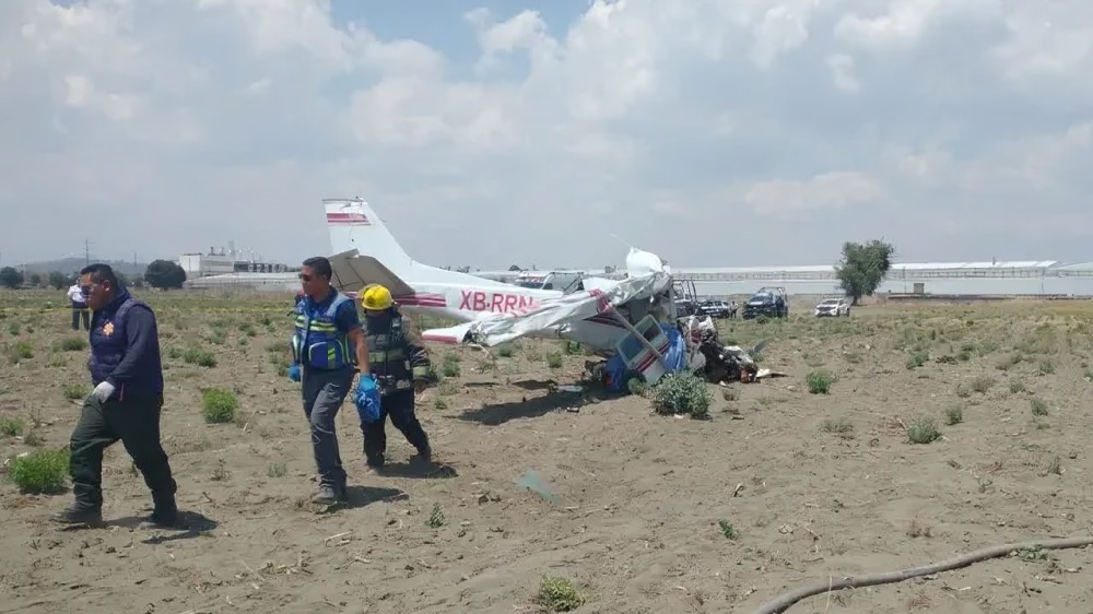 ¿Qué se sabe de víctimas de desplome de avioneta en Puebla?