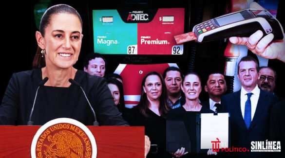Sheinbaum reduce comisiones al pagar gasolina con tarjeta