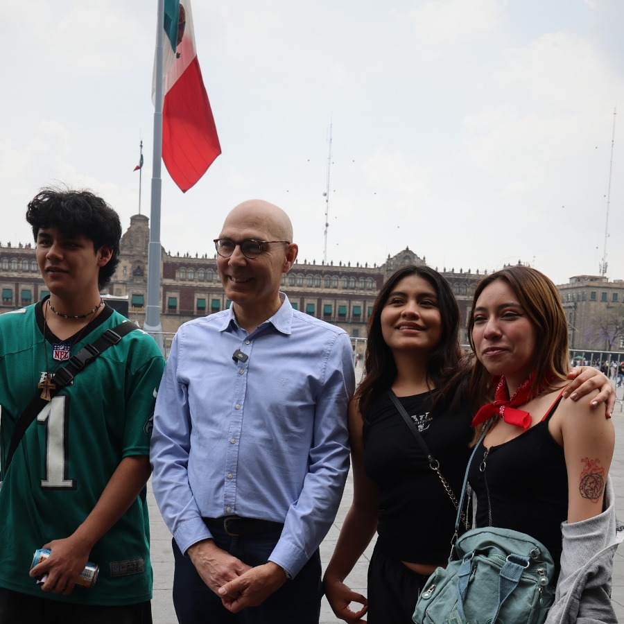 Volker Turk en México