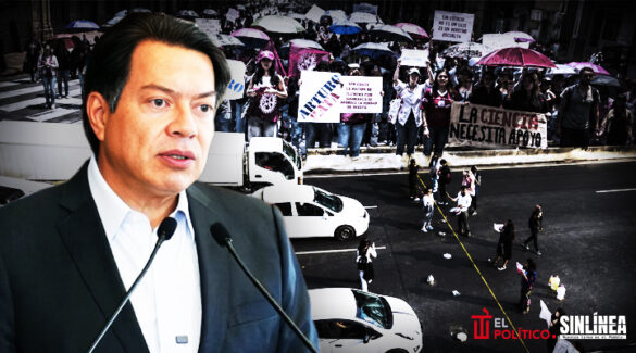 Alumnos del IPN realizan bloqueos en CDMX; exigen reunión con Mario Delgado