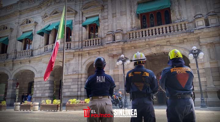 Ayuntamiento de Puebla participa en el 1er. Simulacro Nacional 2026