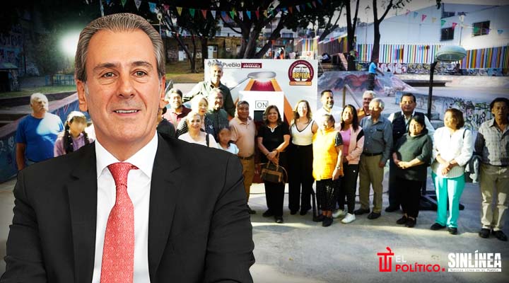 Ayuntamiento de Puebla coloca luminarias LED en el Barrio de Xonaca