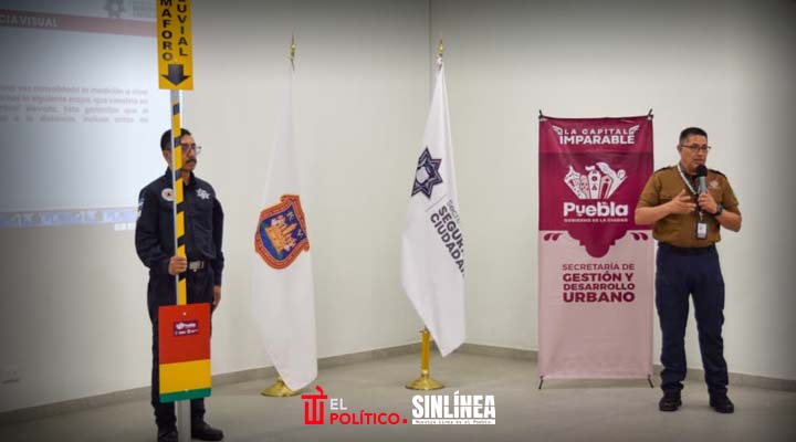 Ayuntamiento de Puebla implementa semáforos pluviales