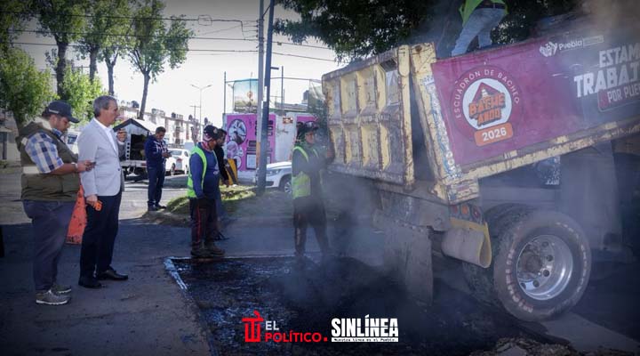 Ayuntamiento fortalece el mantenimiento vial con "BacheAndo" Puebla