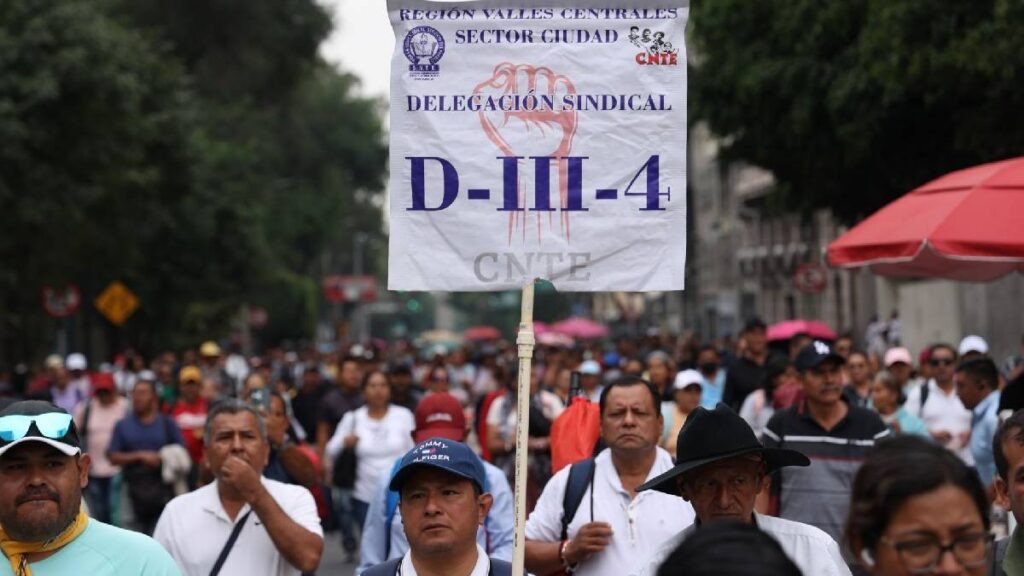 CNTE amenaza con intensificar protestas sin acuerdo con Segobn
